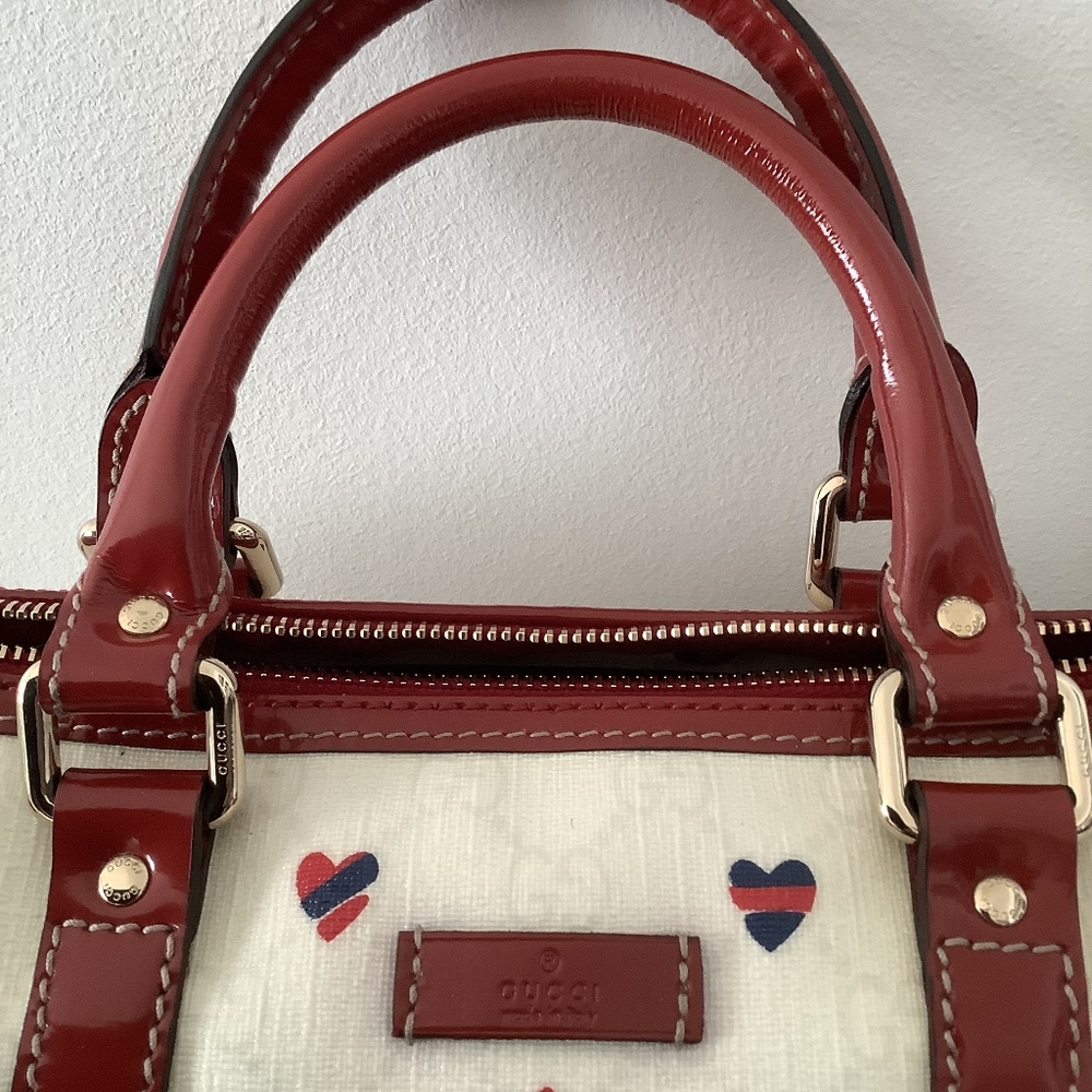 ❤️Gucci Hearts GG Mini Joy Boston Bag❤️ - Picture 5 of 13